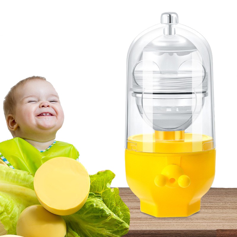 Máy Trộn Trứng Cầm tay  Trộn Lòng Đỏ Và Lòng Trắng Trứng Kéo Bằng Tay