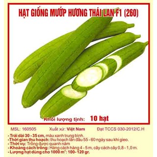 Hạt giống mướp hương