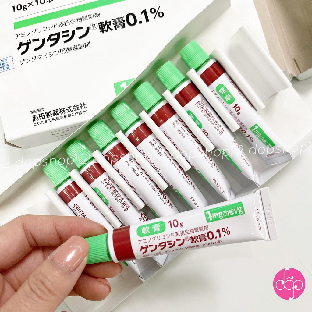 KEM HỖ TRỢ GIẢM SẸO NHẬT GENTACIN 10g