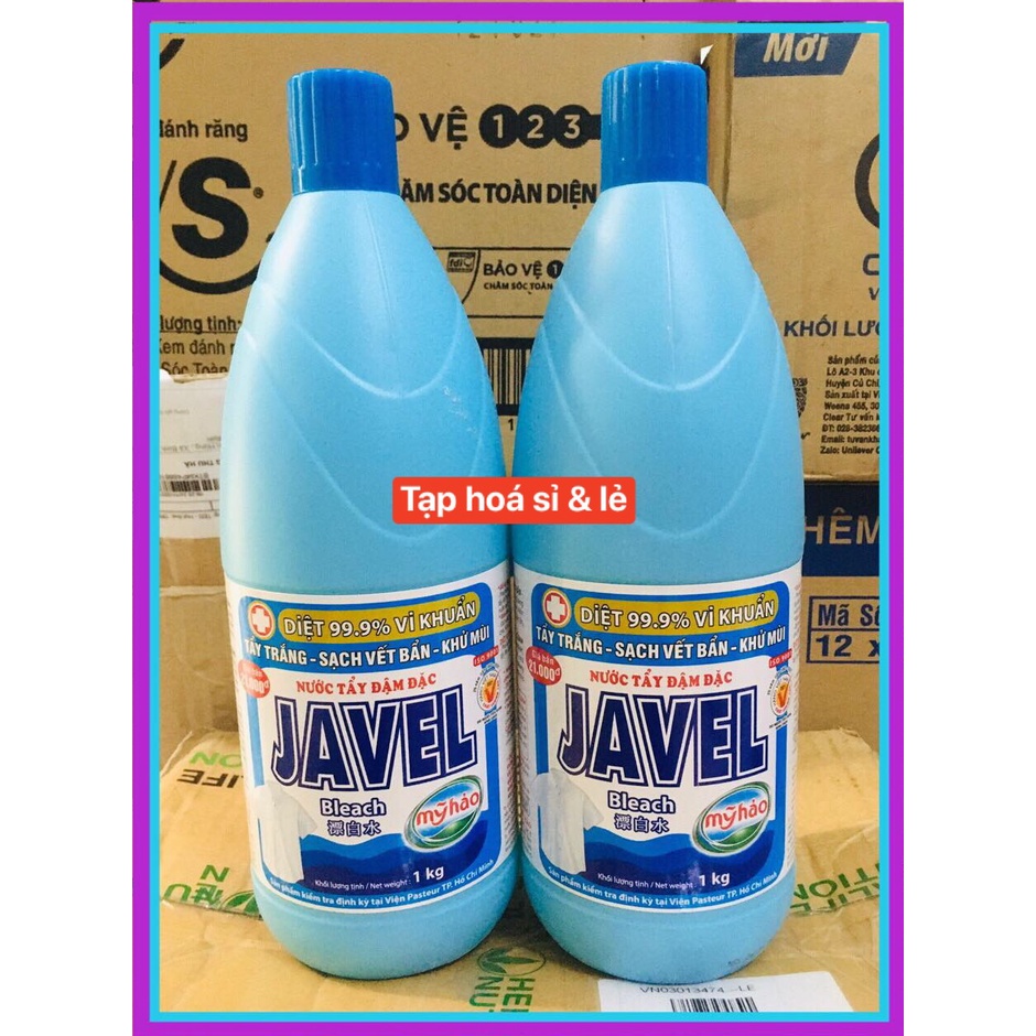 Nước tẩy trắng Mỹ Hảo Javel 1kg