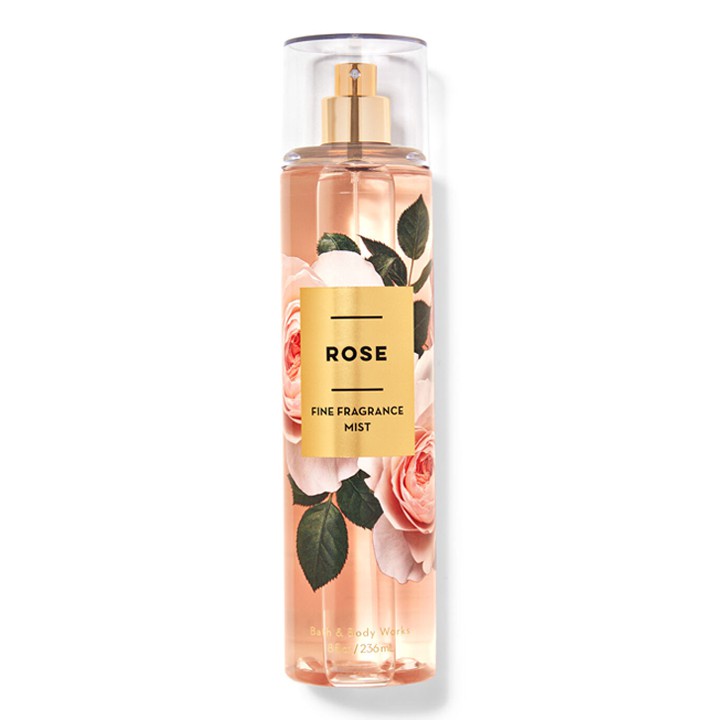XỊT THƠM TOÀN THÂN BATH &amp; BODY WORKS BODY MIST - ROSE (236ML)