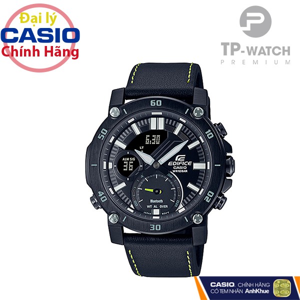 Đồng Hồ Nam Casio Edifice ECB-20CL-1ADF Chính Hãng - Dây da | Casio Edifice ECB-20CL-1A Bluetooth