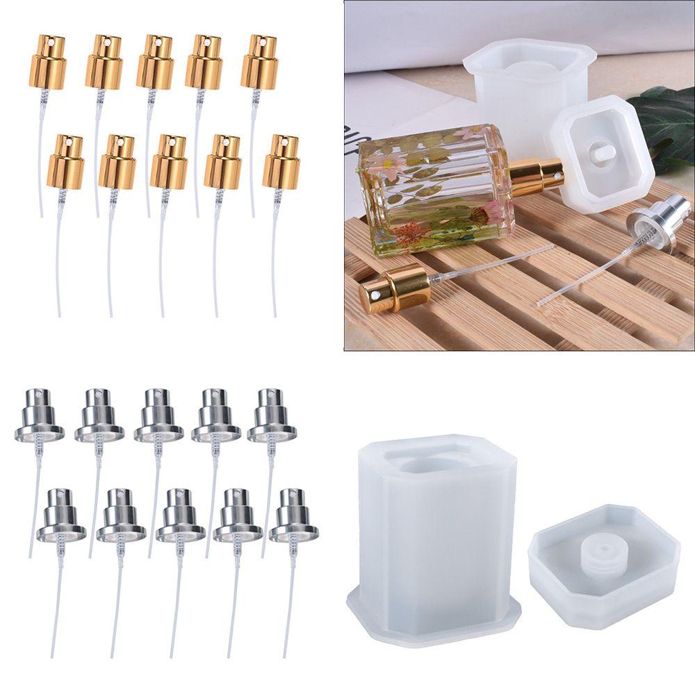 WTTLE Khuôn Làm Bình Nước Hoa Bằng Nhựa Epoxy Chuyên Nghiệp DIY