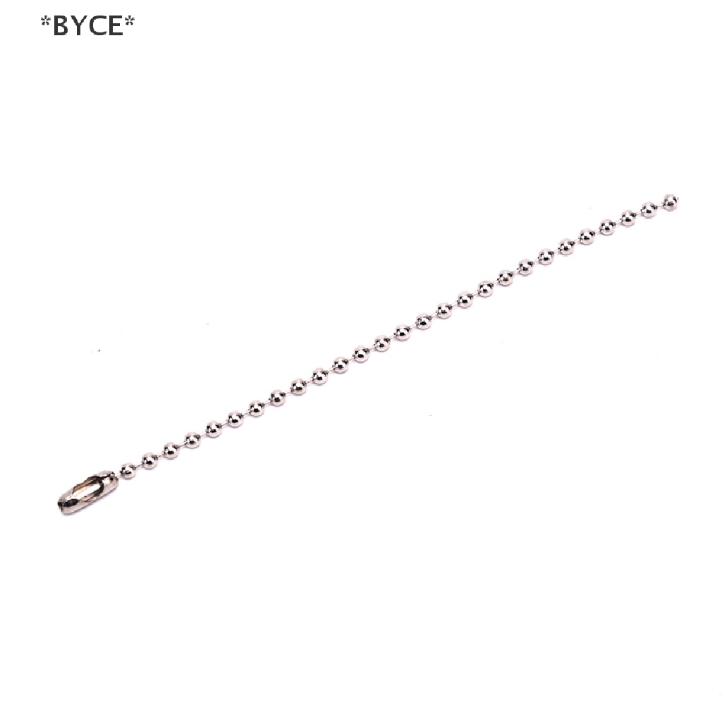 Set 10 Móc Khóa Hạt Đường Kính 3.5 &quot;Dài 0.09&quot; Dùng Làm Đồ Trang Sức DIY