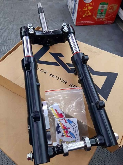 Combo phuộc trước LCM winner cho exciter 150