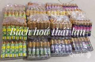 Dầu lăn thảo dược 4 mùi (xả, dứa, bạc hà,chanh)