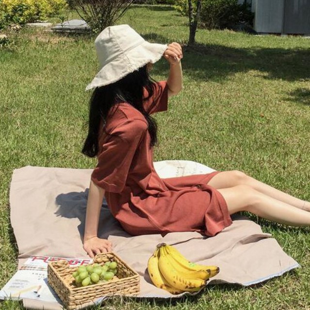 Mũ Bucket Tai Bèo Rách Trơn Jussy Fashion KIểu Nón Tai Bèo Trơn Chất Vải Kaki Thoáng Mát Phong Cách Ulzzang Unisex