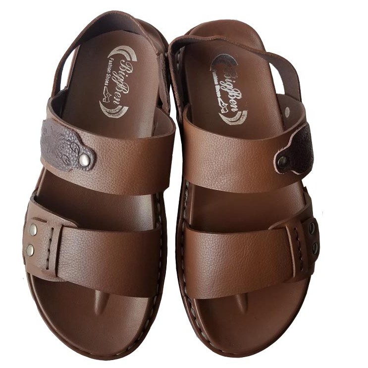 Giày Sandal Nam BIGBEN Da Bò Thật Cao Cấp SD74