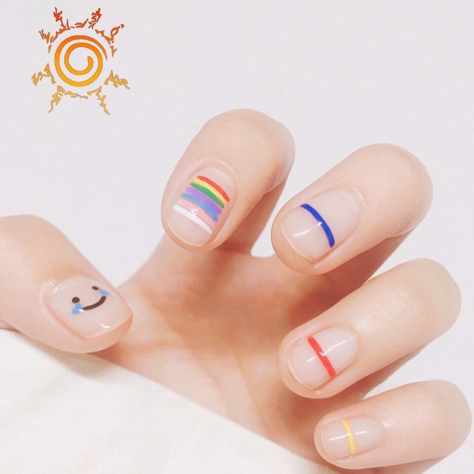 [Hàng mới về] Miếng Dán Trang Trí Móng 3d Qy-070-110 Chống Nước