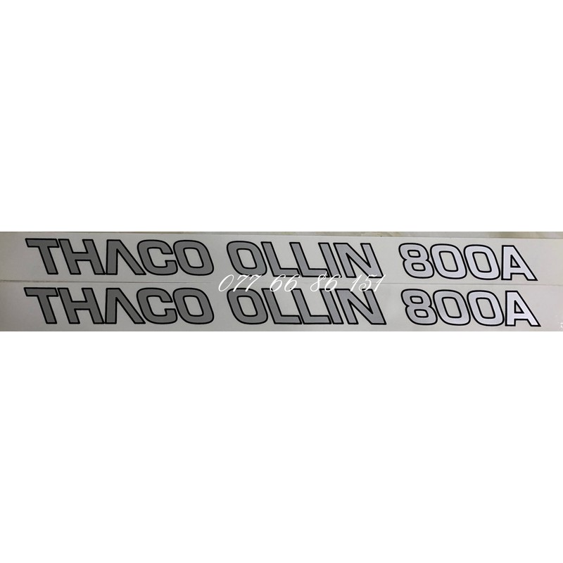 Tem Chữ Dán Thaco Ollin 800A