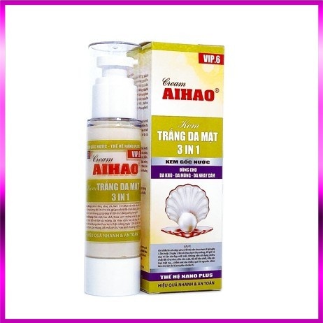 Kem AIHAO trắng da mặt 3in1 [hot 2021]