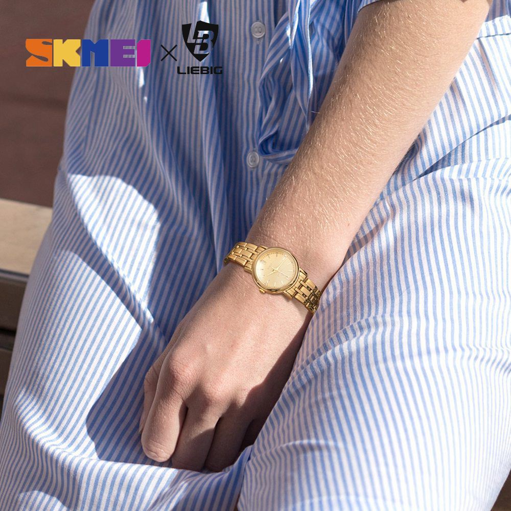 Đồng Hồ Skmei Liebig L1014 Máy Chuyển Động Thạch Anh Dây Đeo Bằng Thép Không Gỉ Phù Hợp Làm Quà Valentine | BigBuy360 - bigbuy360.vn