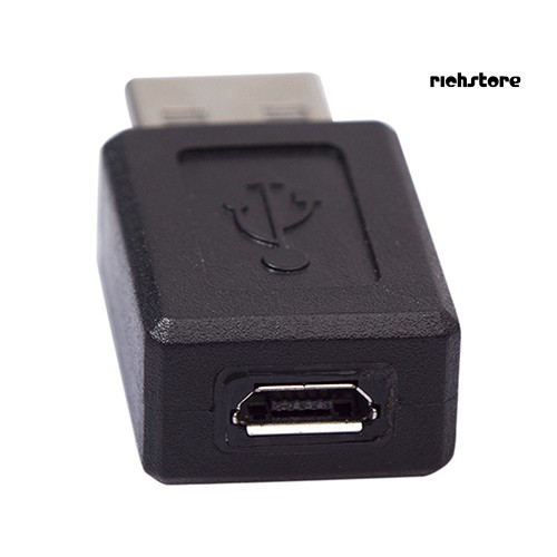 Đầu Chuyển Đổi Dndl Mini Usb Male Sang Micro Usb Female B M / F Màu Đen