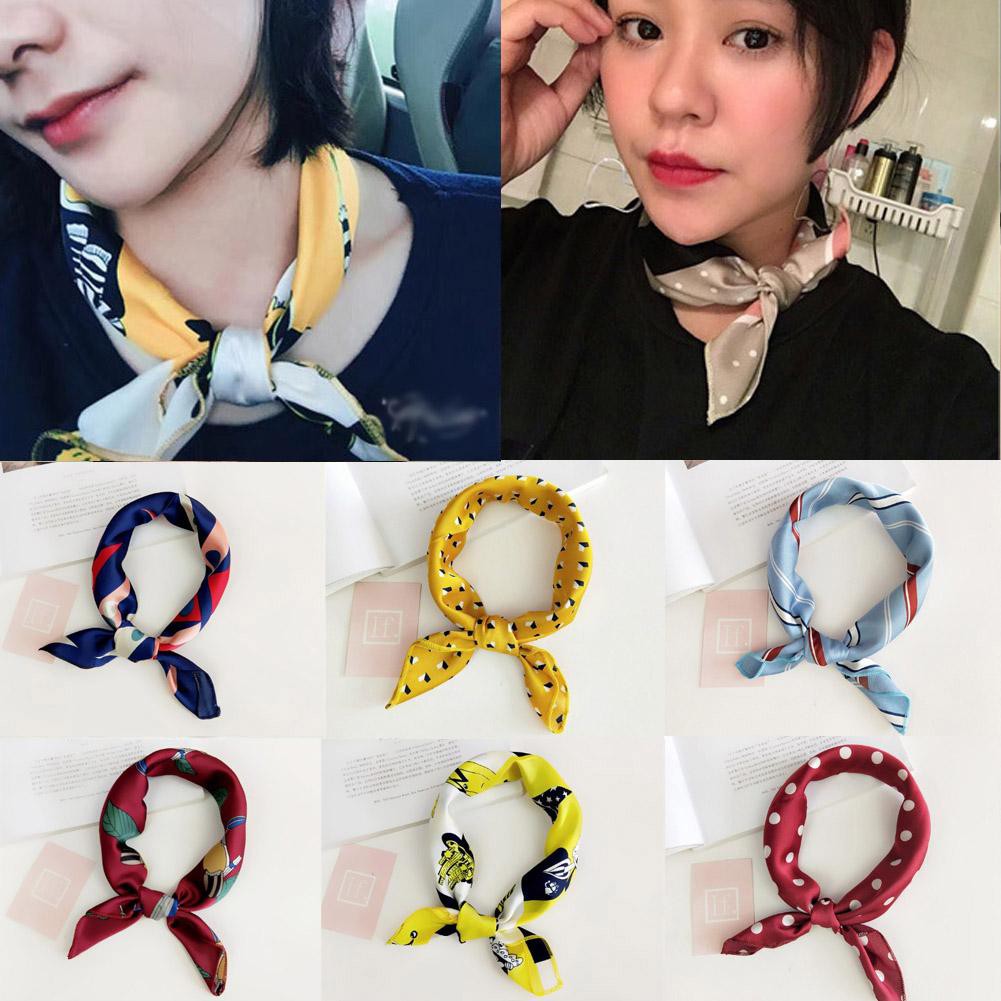 Khăn quàng cổ in hình thời trang nữ tính