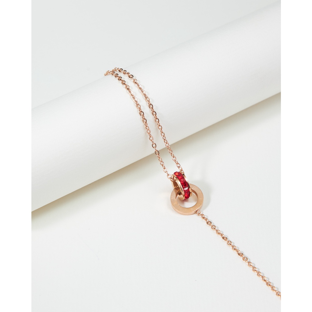 Vòng tay nữ CDE Sweet Love Unity Bracelet Rose Gold CDE2510RED | BigBuy360 - bigbuy360.vn