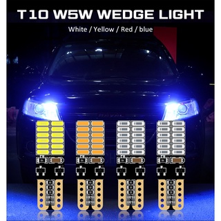 Chip đèn led t10 194 w5w 4014 drl 24-smd 4014 chuyên dụng cho xe hơi