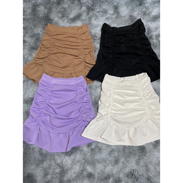 Chân váy nhún đuôi cá body lưng cao khóa kéo one size cho nữ xinh xắn | BigBuy360 - bigbuy360.vn