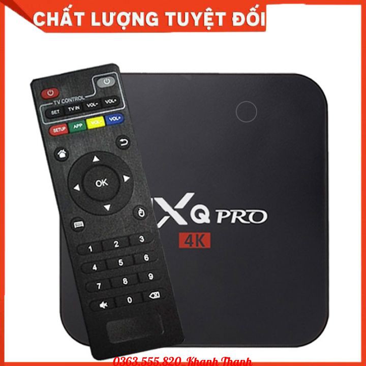 Android TV BOX MXQ (Rockchip SK329/1G/8G) - Hộp chuyển đổi TV thường thành TV thông minh Android MXQ PRO 4k Android 7.1