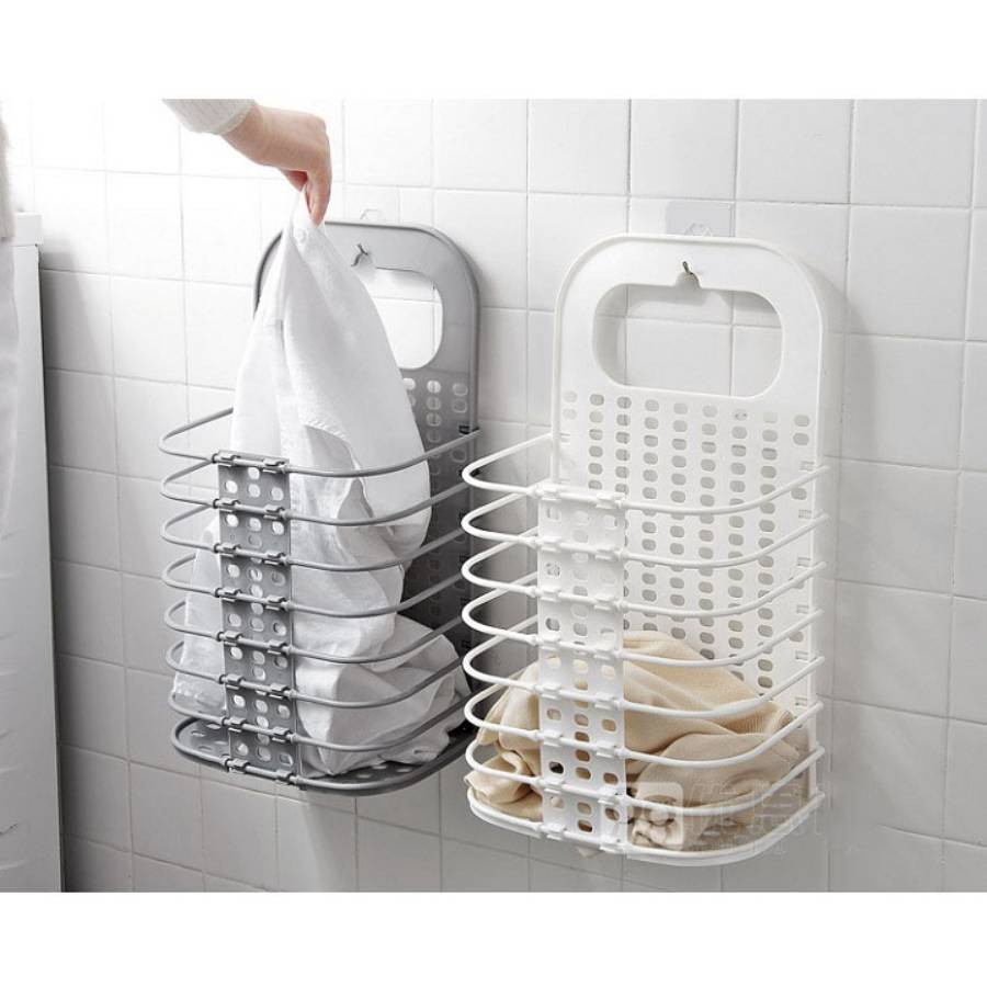 Sọt Đựng Quần Áo Bằng Nhựa Gấp Gọn