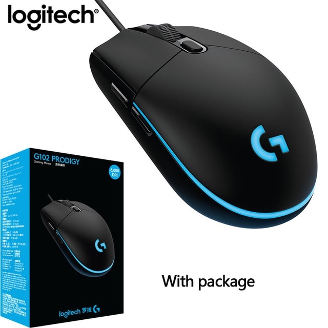 Chuột Gaming G102L Prodigy Quang Học Có Dây 8000dpi