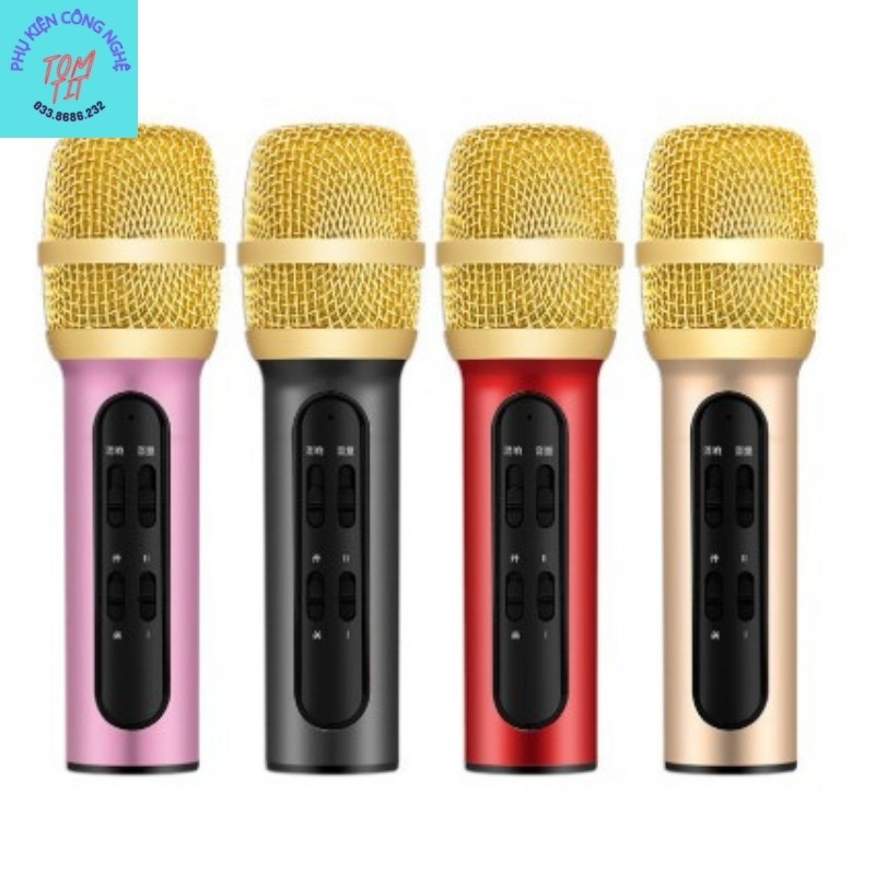 Bộ Micro C11 Live Stream, Hát Karaoke Chuyên Nghiệp Mới, Đầy Đủ Phụ Kiện Tai Nghe, Cáp Sạc, Dây LiveStream