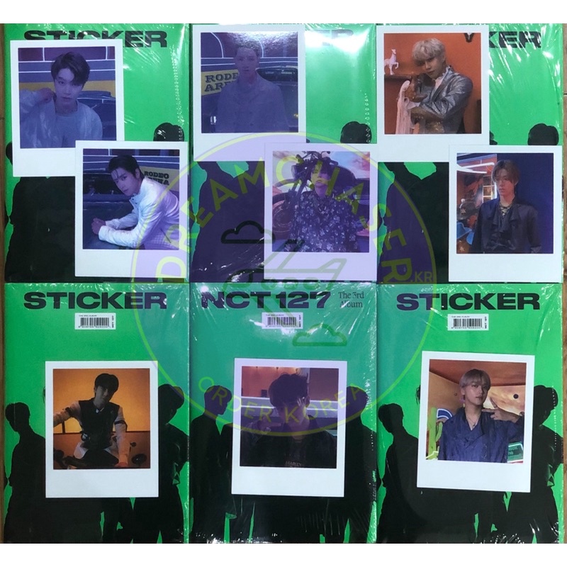 [Có sẵn- NCT 127- STICKER] kèm polaroid/ nguyên seal