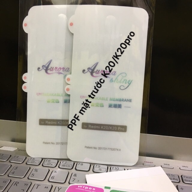Dán PPF mặt trước cho xiaomi Redmi K20/K20 pro