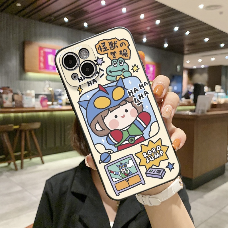 Ốp lưng iPhone Roro siêu nhân chống sốc cho iPhone 6/6pl/6s/6spl/7/7pl/8/8pl/x/xs/11/12/13/pro/max - Chinchincase