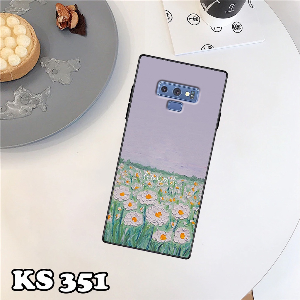 Ốp lưng Samsung Note 9 - Samsung Note 8 - Samsung Note 7 (Note Fe) - Ốp in hình Cánh đồng hoa - Chất liệu TPU