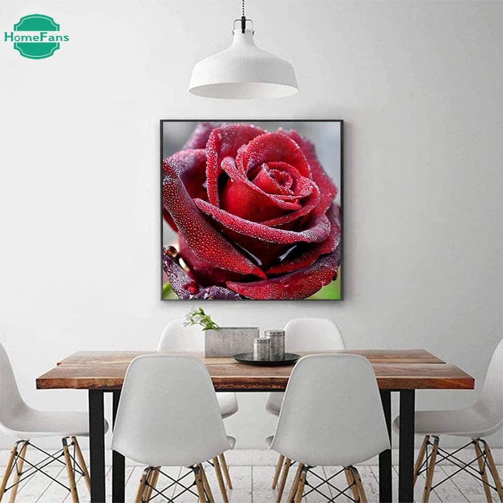 Tranh Đính Đá 5d Tự Làm 30cm X 30cm Trang Trí Nội Thất