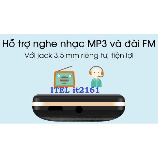 ĐIỆN THOẠI ITEL 2 SIM PIN BỀN 1000mAh it2161 - ĐIỆN THOẠI GIÁ RẺ – CHÍNH HÃNG BẢO HÀNH 12 THÁNG | BigBuy360 - bigbuy360.vn