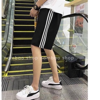 Quần đùi nam quần thể thao 3 sọc