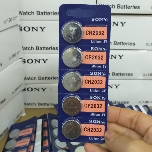 PIN CR2032, CR2025, CR2016 (5 VIÊN )SONY LITHIUM 3V PIN NÚT ÁO