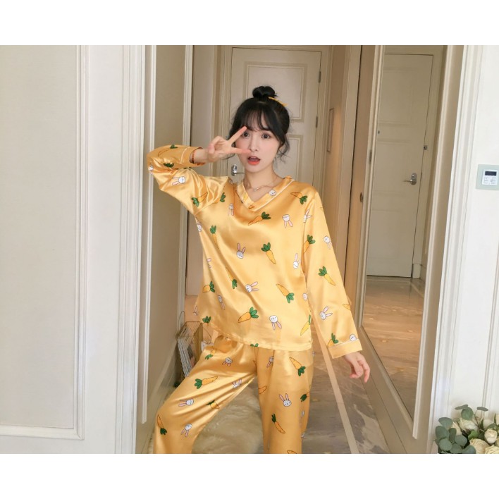 ĐỒ NGỦ PYJAMAS LỤA DÀI | BigBuy360 - bigbuy360.vn