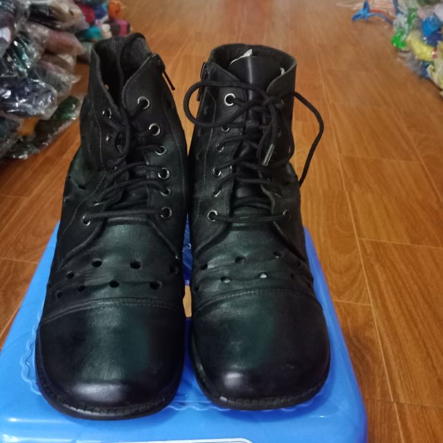 Combo 2 đôi giày boot si của c Tường Vy
