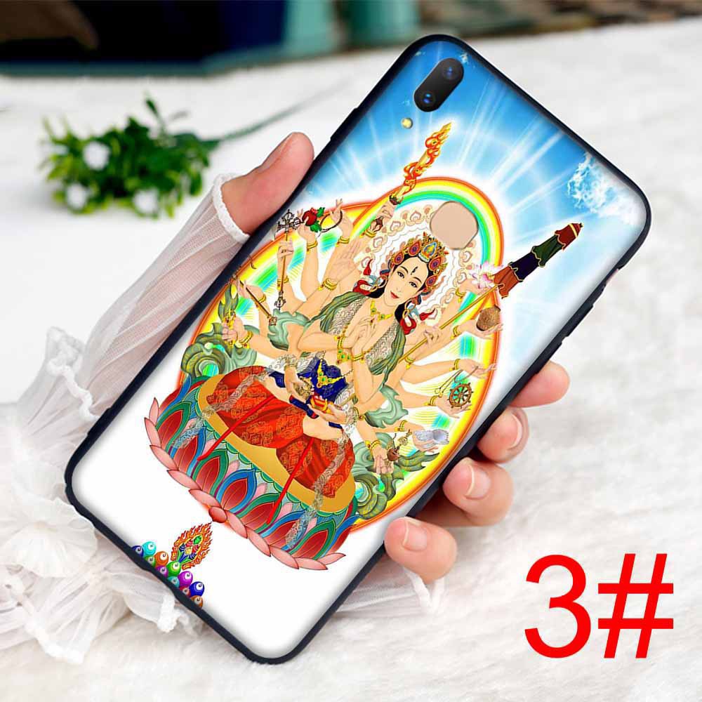 Soft Phone Case Realme X X2 XT X3 X7 X50 Q Q2 Lite Buddha Statue