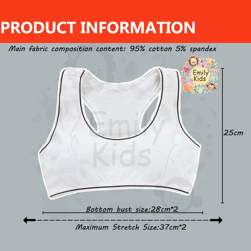 Áo Ngực Thể Thao Cotton Mềm Kháng Khuẩn Có Mút Đệm B220