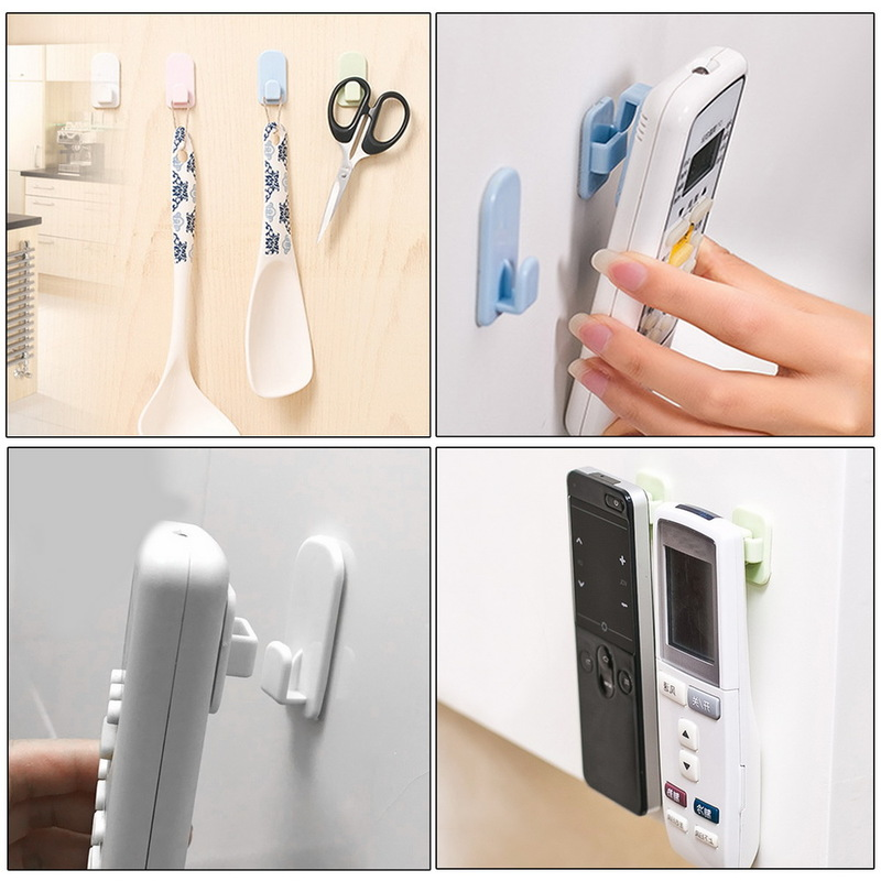 Set 2 Móc Treo Điều Khiển Từ Xa Dán Tường Tiện Lợi
