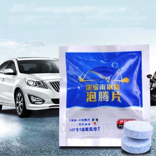 1 viên sủi rửa kính xe ô tô - kính nhà - kính văn phòng