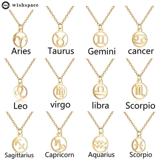 Dây Chuyền Mặt Khắc Hình Cung Hoàng Đạo Thời Trang Cho Nữ