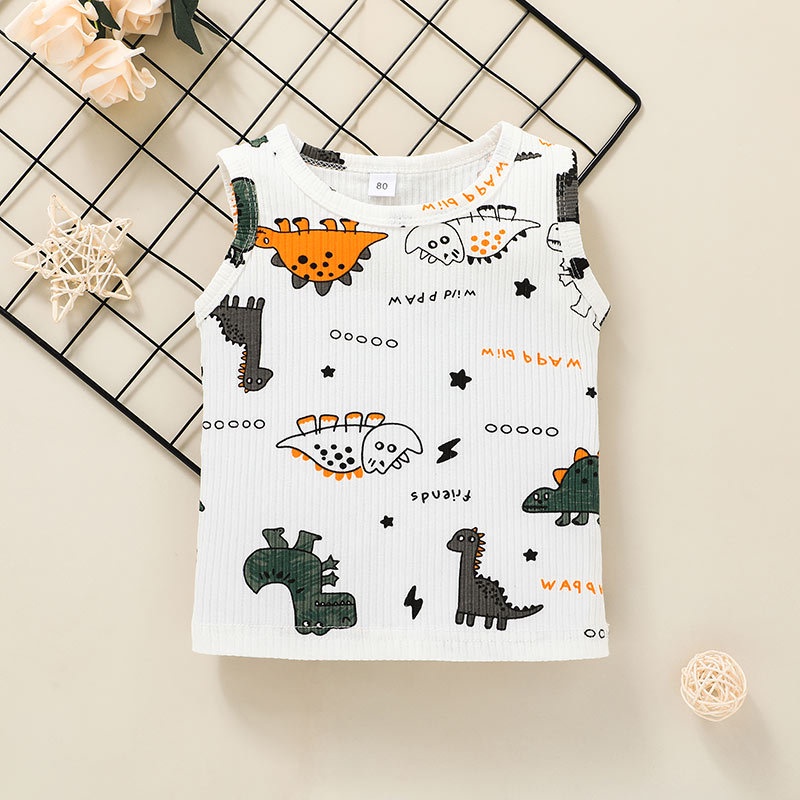Combo bộ đồ bé trai 0-24 tháng  không tay đồ vest cho bé trai quần đùi set thời trang cho bé trẻ em sơ sinh