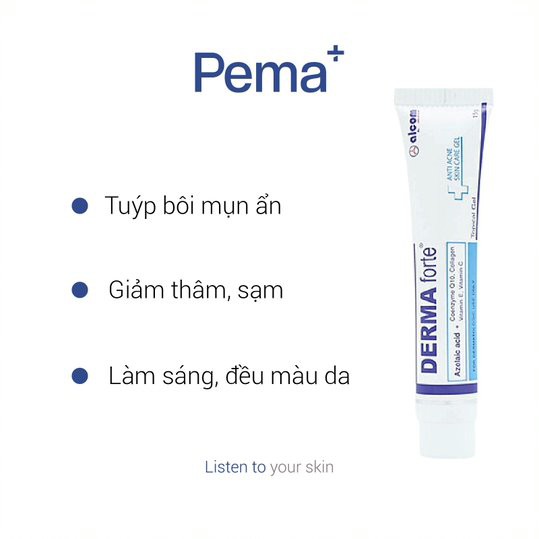 Gel Giảm Thâm Mụn Derma Forte 15G - BS Nguyễn Đình Trung