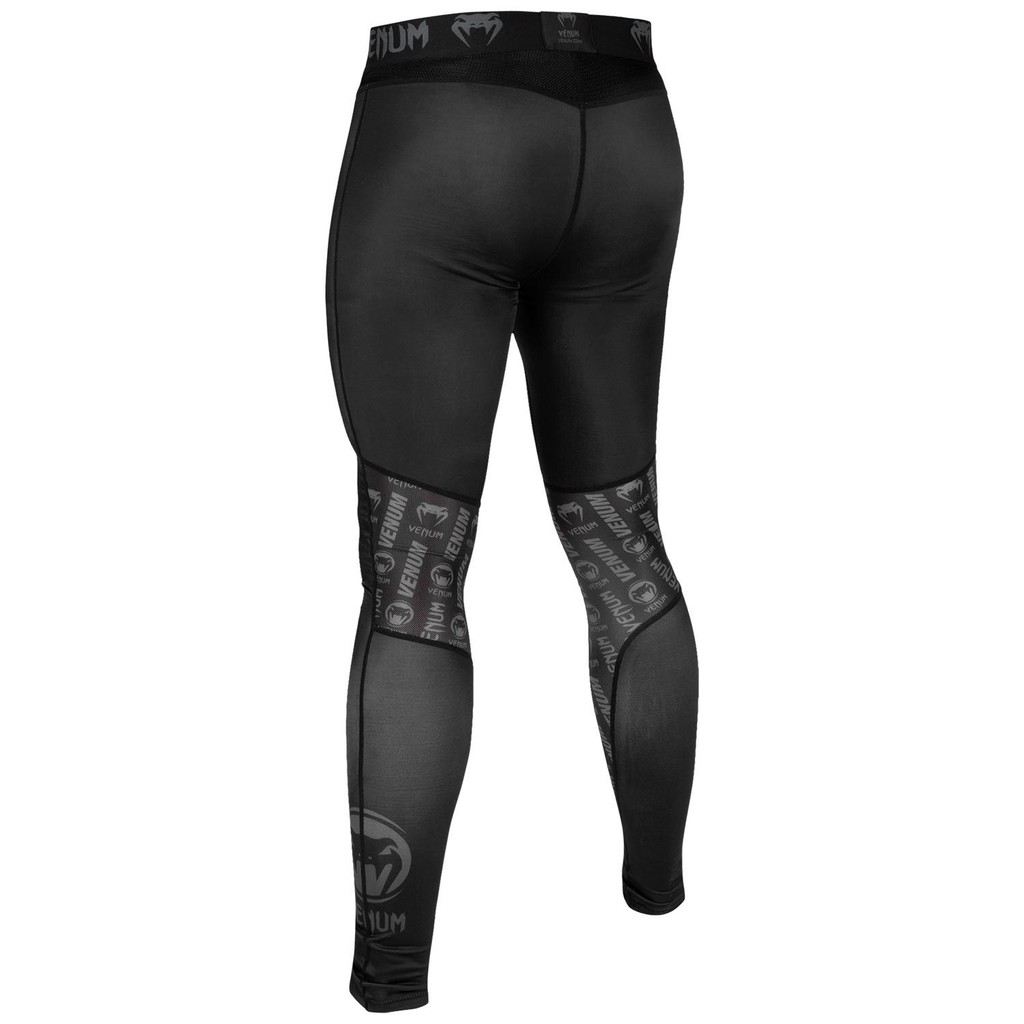 Quần bó Venum Logos Tights- Black/Grey