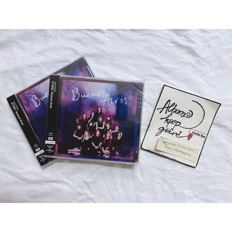 Izone mini album Nhật Buenos Aires nguyên seal, gồm cd và mini booklet .