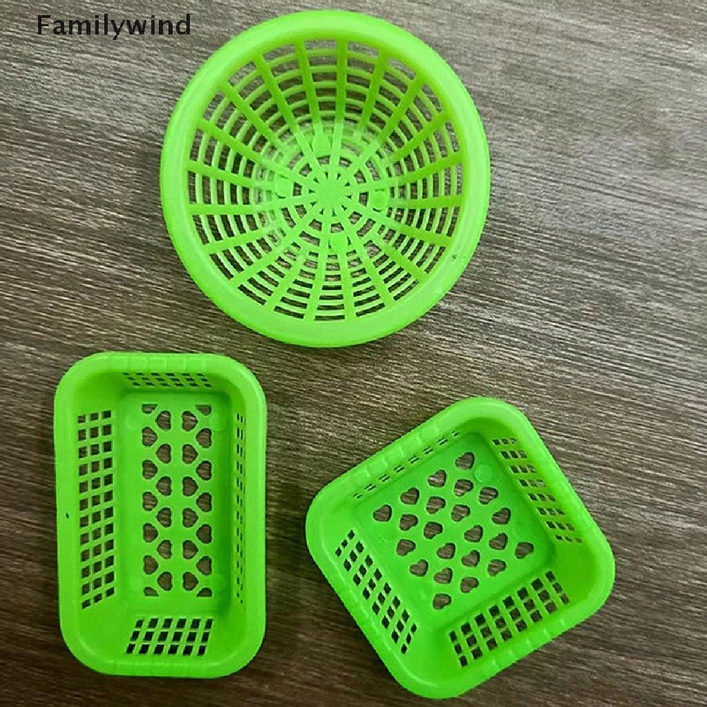 Bộ 3 Rổ Rửa Trái Cây Mini Tỉ Lệ 1: 12 Trang Trí Nhà Búp Bê