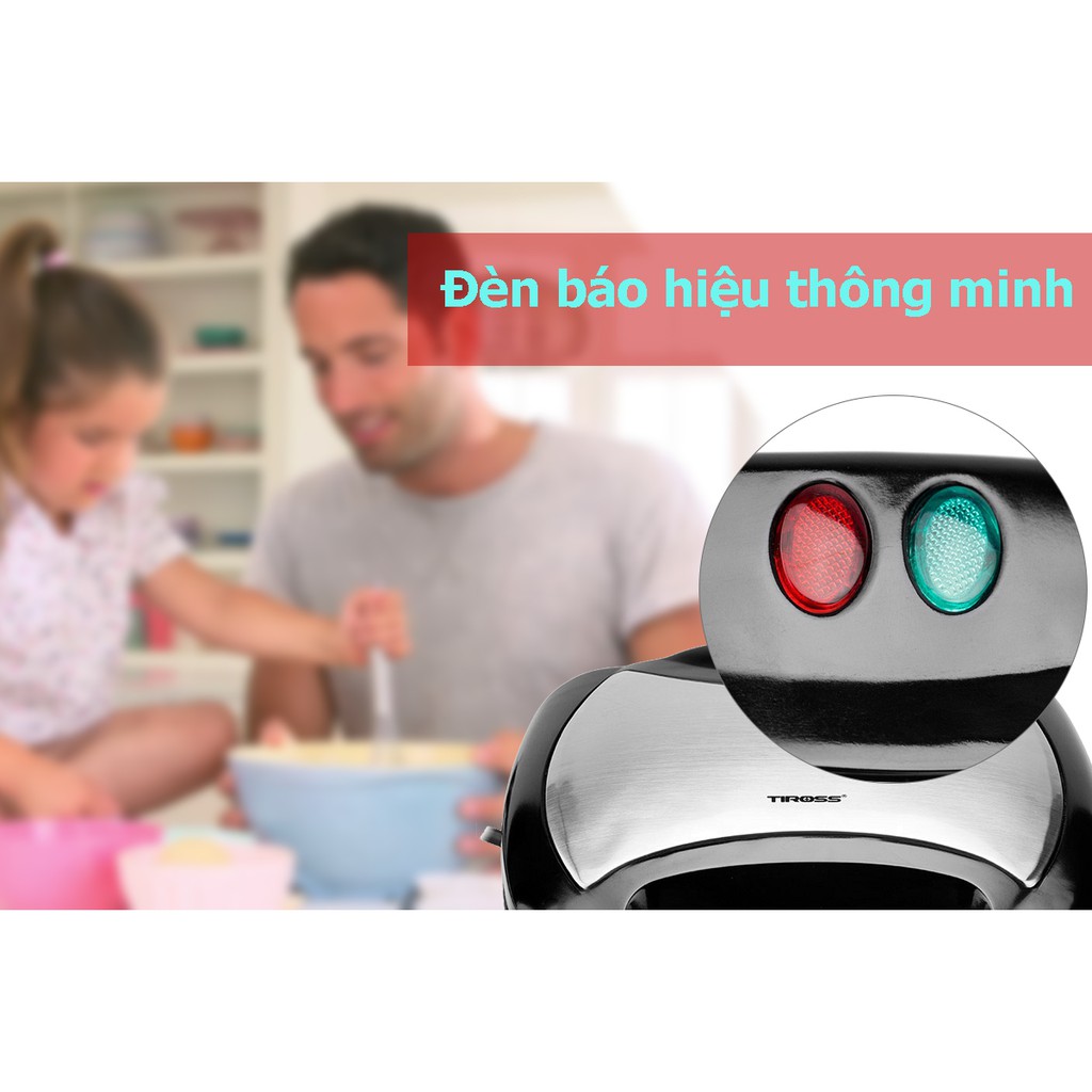 Máy làm bánh hotdog 3 trong 1 TIROSS TS513