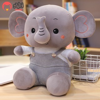 Gấu bông voi con đáng yêu cho bé vải nhung mềm mịn