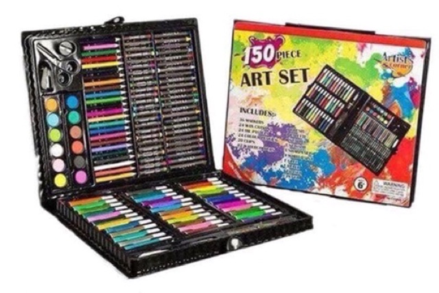 Hộp bút màu 150 chi tiết cho bé