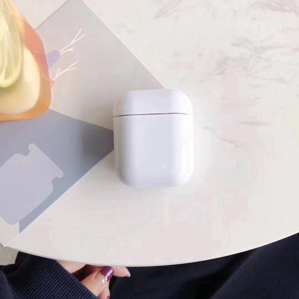 Vỏ PC cứng trong suốt bảo vệ hộp đựng tai nghe nhét trong cho Apple Airpods