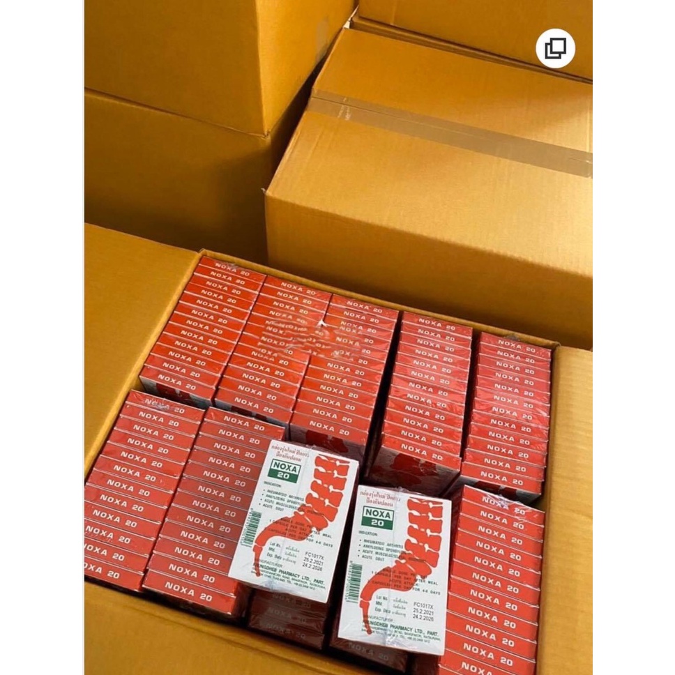 NOXA 20 Thái lan chính hãng  viên uống xương khớp GOUT date mới 2027